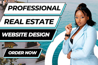 design realtor agent real estate website with idx mls integration in wordpress
