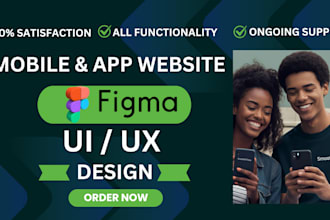 do UI UX design, mobile app ui ux design and website figma UI UX design