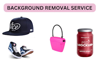 do professional photo background removal, clipping path product photo editing