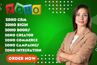 help achieve your goals in zoho one, creator, CRM