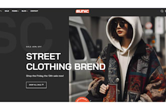 shopify streetwear website, y2k shopify store, clothing store streetwear website