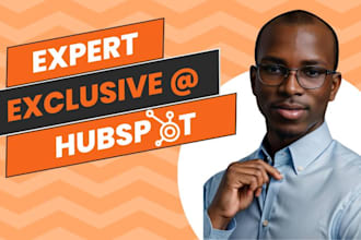 setup hubspot crm, hubspot workflow, hubspot landing page, marketing automation