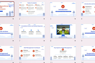 design branded presentations or proposals