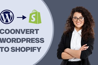 migrate wordpress woocommerce website to shopify store