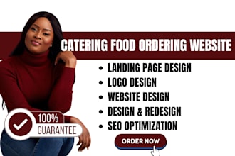 design restaurant website,online food ordering, catering website booking website