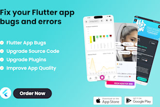 fix bugs and errors in flutter dart app quickly and efficiently