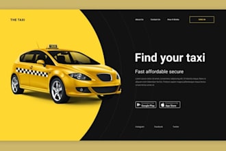 build chauffeur, vtc, limousine, airport transfer website, taxi booking website