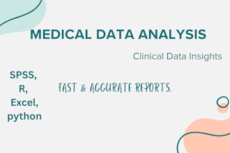 do medical and  clinical  data analysis