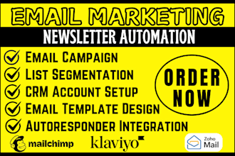 do mailchimp automation gdpr klaviyo zoho email consent newsletters campaign