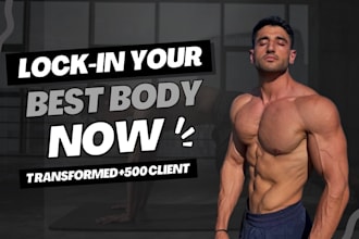 build you a personalized gym fitness workout and nutrition plan