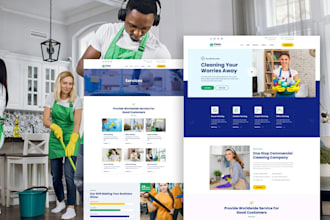create booking koala website and cleaning service website with booking koala
