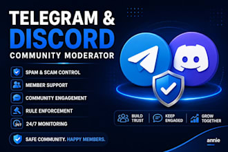 be your telegram group admin or moderator