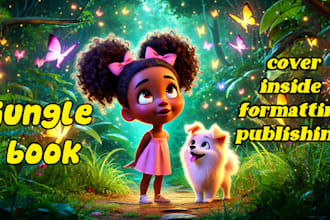 do children story book and children book illustration
