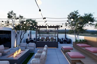 design backyard patio, pergola and gazebo