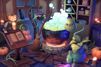 create unique and stylized props for your projects