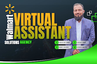 be walmart virtual assistant for wfs and dropshipping