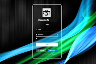 create custom erpnext login page design