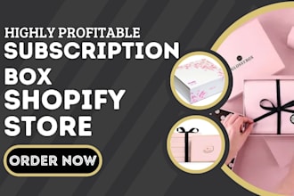 design subscription box shopify store subscription box website subscription box