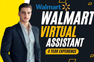 be your walmart dropshipping and wfs virtual assistant VA