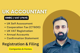 do accounting and bookkeeping for UK company