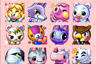 create pokeman twitch emotes, discord emoji and sub badges