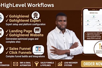 setup gohighlevel workflow, clickfunnels, go high level, gohighlevel expert