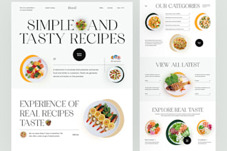 design, revamp restaurant website on wix or wordpress with online ordering