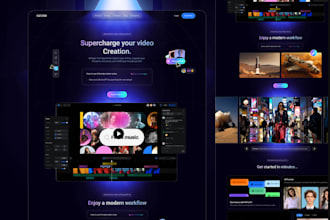 build ai video generator web app, ai art, ai dubbing web, ai video editing app