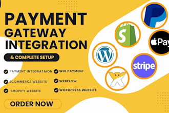 woocommere wix payment gateway integration paypal stripe crypto web xendit payu