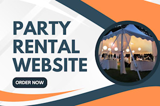 party rental website, event rental, rental website, photobooth