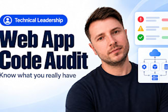 do a web app code audit and senior code review, front end and back end