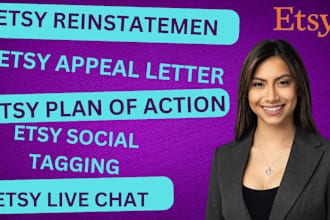reinstate etsy account suspension etsy appeal letter plan of action