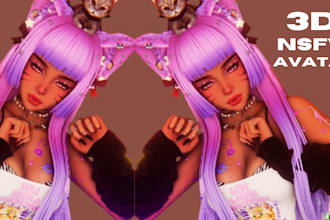 costum vrchat avatar, vrc avatar, furry nsfw, nsfw avatar, vrchat model, unity