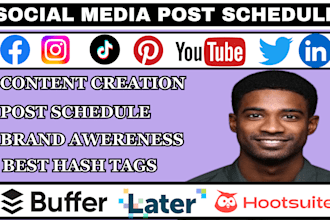 schedule social media posts on buffer sprout social later coschedule planable