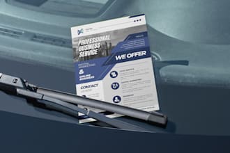 create beautiful flyers, posters and brochures