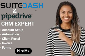 pipedrive crm, pipedrive, suitedash and suitedash expert