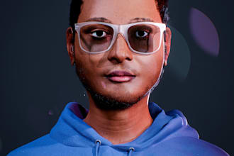 do 3d realistic character modeling 3d character rigging for 3d animation video