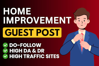 do guest post on home improvement blogs