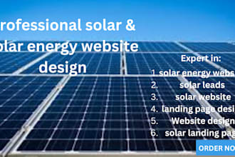do solar energy website solar landing page solar leads solar website