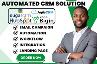 setup amocrm zoho bigin sugar crm agile crm hubspot crm zoho crm automation va
