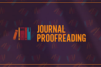 proofread your journal article