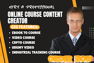 dev udemy video course, crypto course, industrial training course video