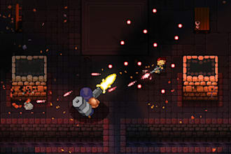 do multiplayer 2d game development bullethell action hack and slash mobile games
