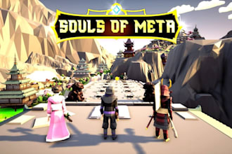 develop metaverse game, 3d metaverse environment, metaverse vr game