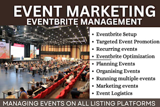 do event promotion, eventbrite promotion setup expert, maximize your event