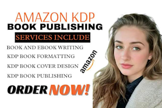 format book and publish it on amazon KDP book publishing, desktop publishing