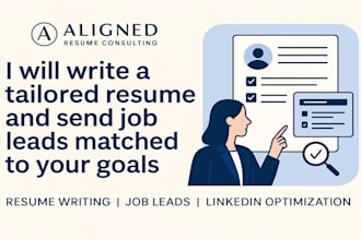 aligned resumes and job leads for your next move