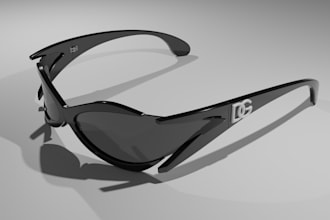 create 3d models for eyewear design and prototyping