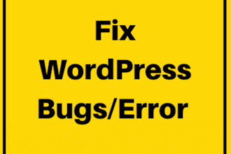 fix wordpress error, wordpress maintainance, update, clone