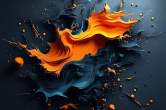 paint digital professional abstract art